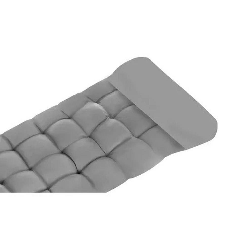 Gardlov Coussin matelassé pour transat de jardin gris 23490  