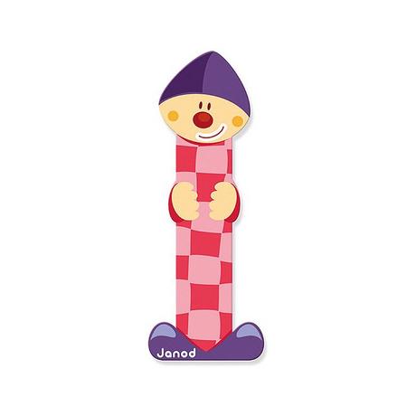 Janod Buchstaben Clown I  