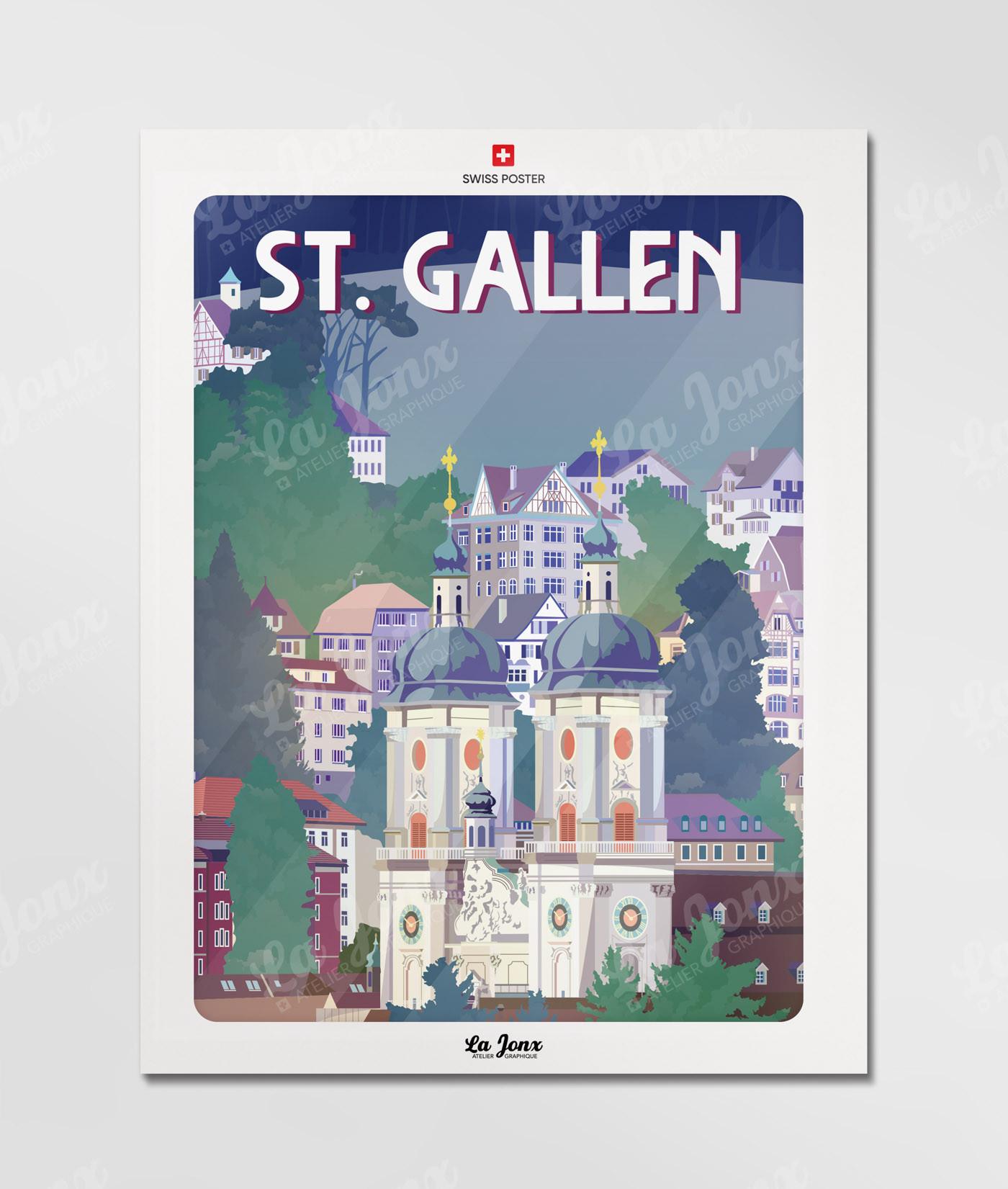 La-Jonx Saint Gall - Poster  