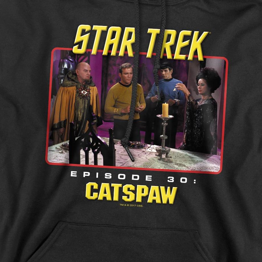 Star Trek Cat's Paw Felpa con cappuccio  