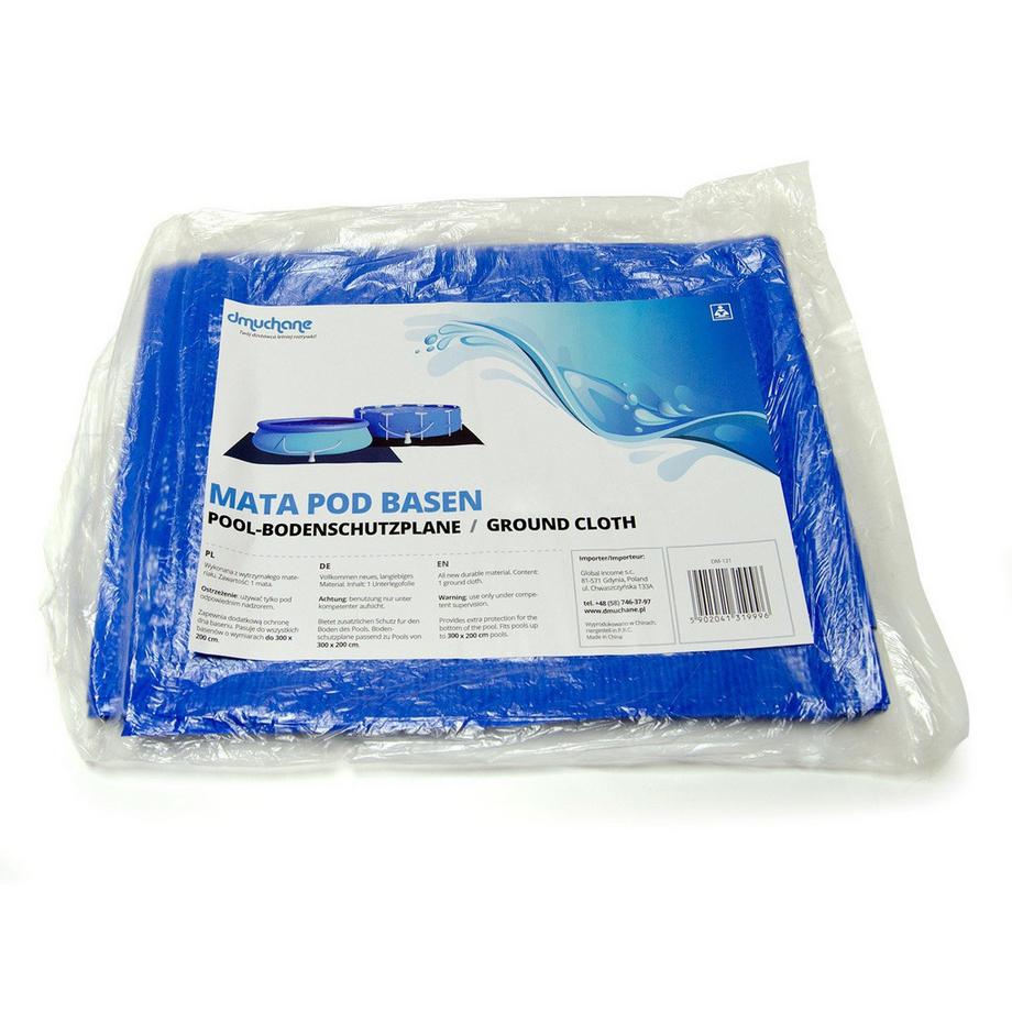 B2X Universalplane für Gartenpool 335 x 335 cm DM-112  