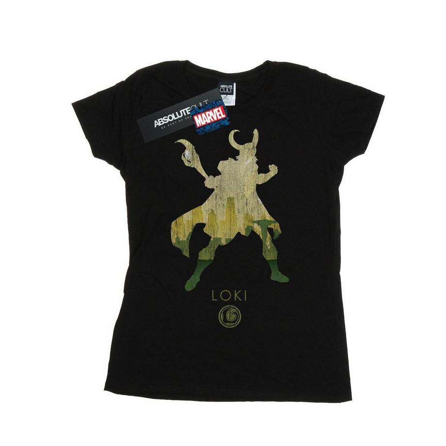 MARVEL Loki Silhouette Grafik T-Shirt  