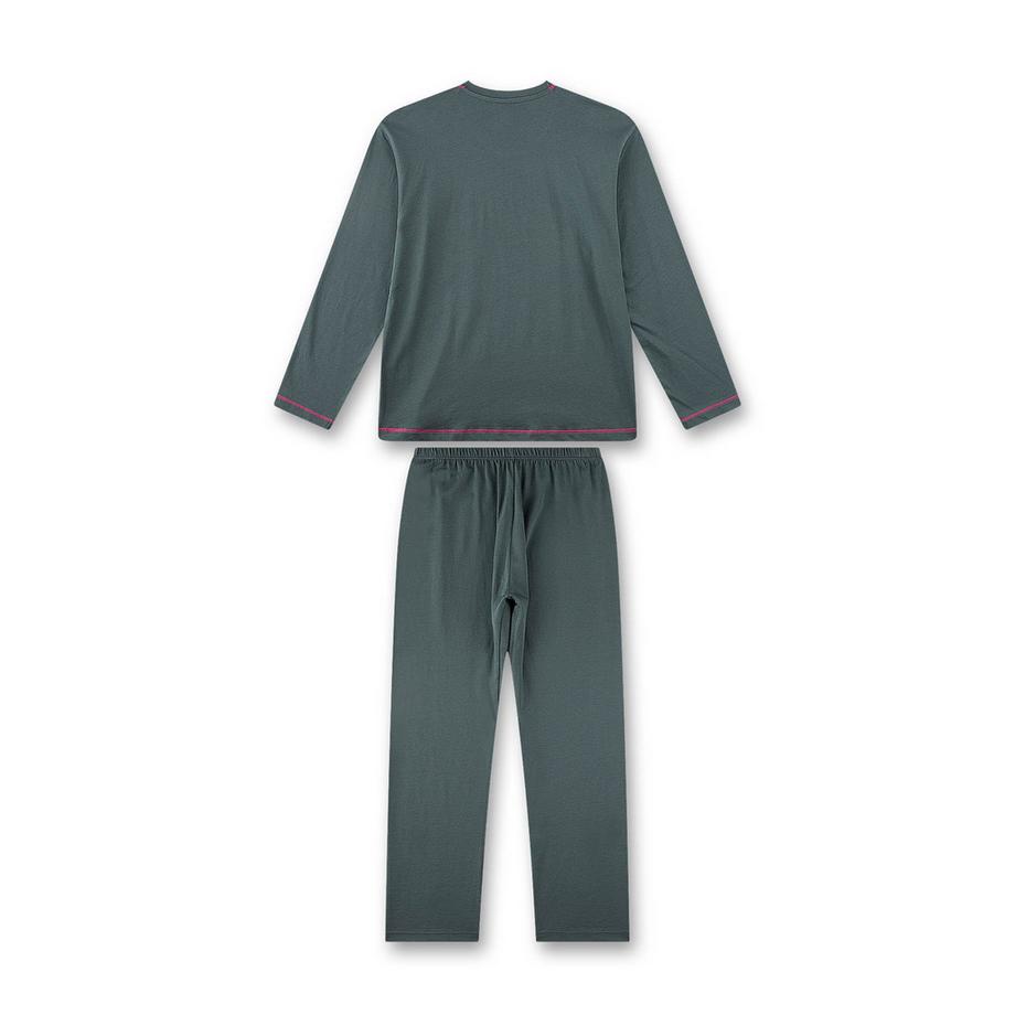 Sanetta  Pyjama  1er Pack Bequem sitzend-Pyjama Teenager lang I like it crunchy 
