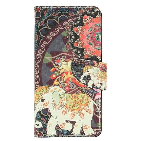 Avizar  Étui Folio Mandala Éléphant Samsung A12 