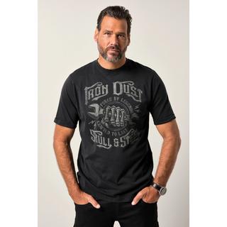 JP1880 Workwear Halbarm T-Shirt Brustprint Vintage Look  