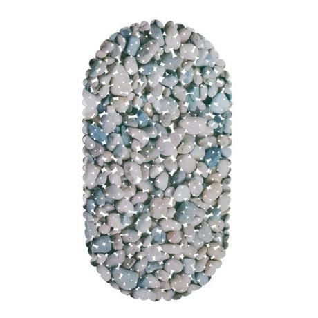 Northix Tapis de bain antidérapant motif pierre  