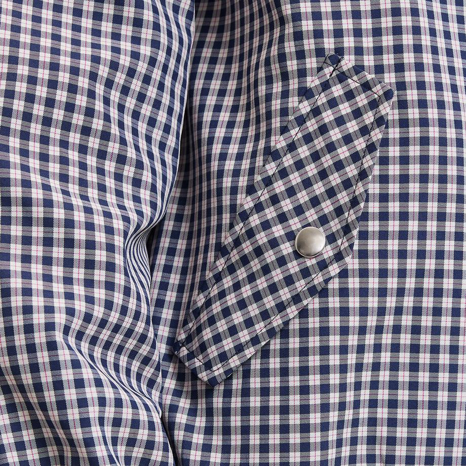 La Redoute Collections Blouson corto a quadri con cerniera  