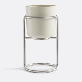 La Redoute Intérieurs Cache-pot sur pied métal fer Ø26 cm  