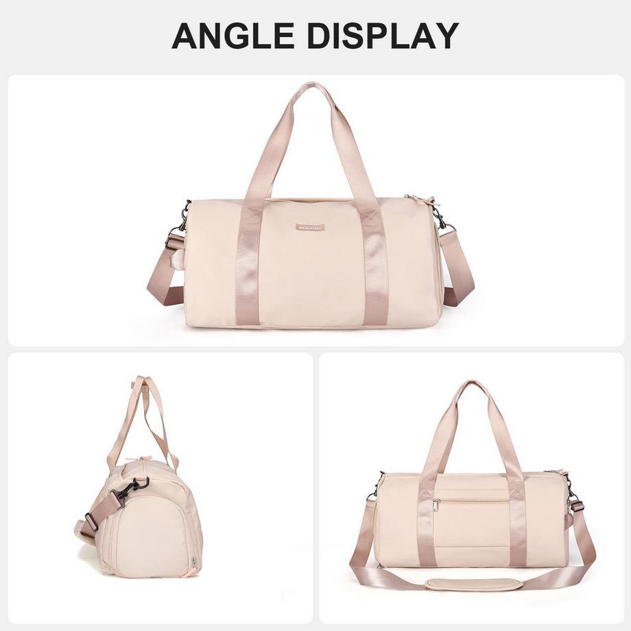 Only-bags.store Borsone Weekender con Trolley Sleeve e Scomparto Scarpe  