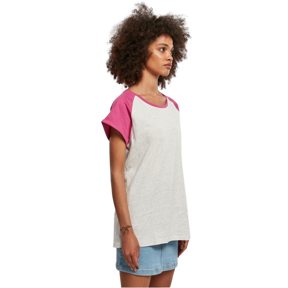 URBAN CLASSICS T-Shirt Raglan Maniche Corte  