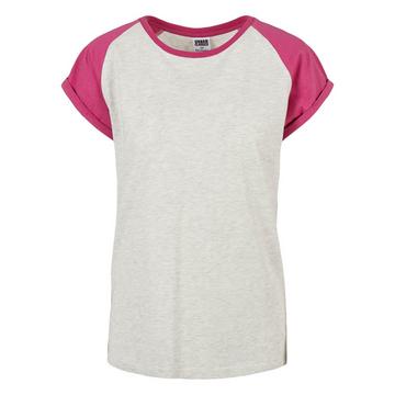 maglietta da contrast raglan