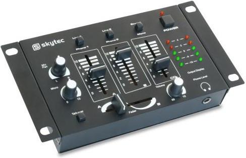 Skytec  STM-2211B, 4-Kanal DJ-Mischpult 