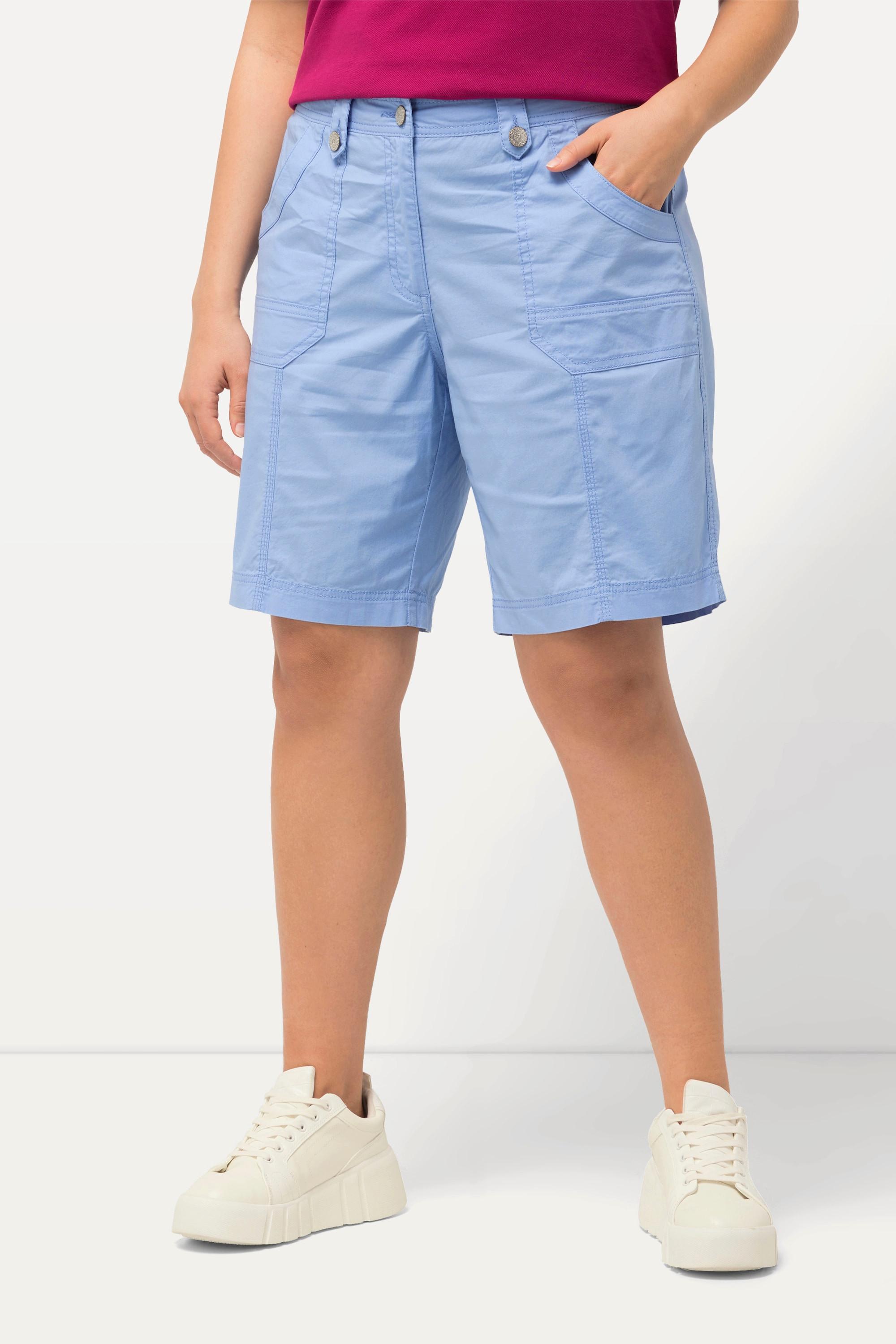 Ulla Popken  Bermuda style cargo 4 poches, taille confortable 