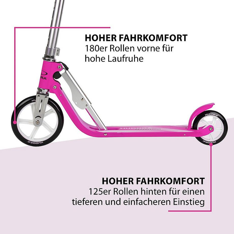 HUDORA  Scooter Little Big Wheel Magenta 