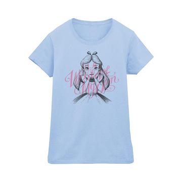 Tshirt ALICE IN WONDERLAND IN A WORLD OF MY OWN