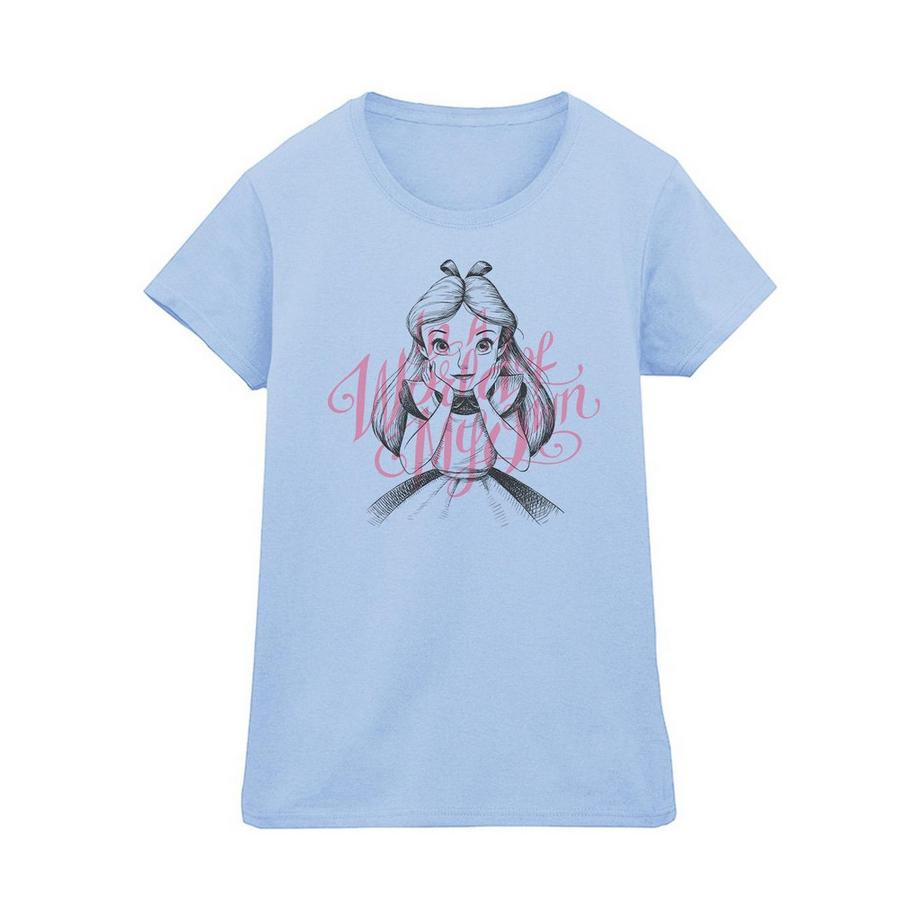 Disney Alice In Wonderland In A World Of My Own T-Shirt  