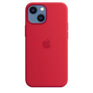 Apple  Silikon Case MagSafe (iPhone 13, Rot) 