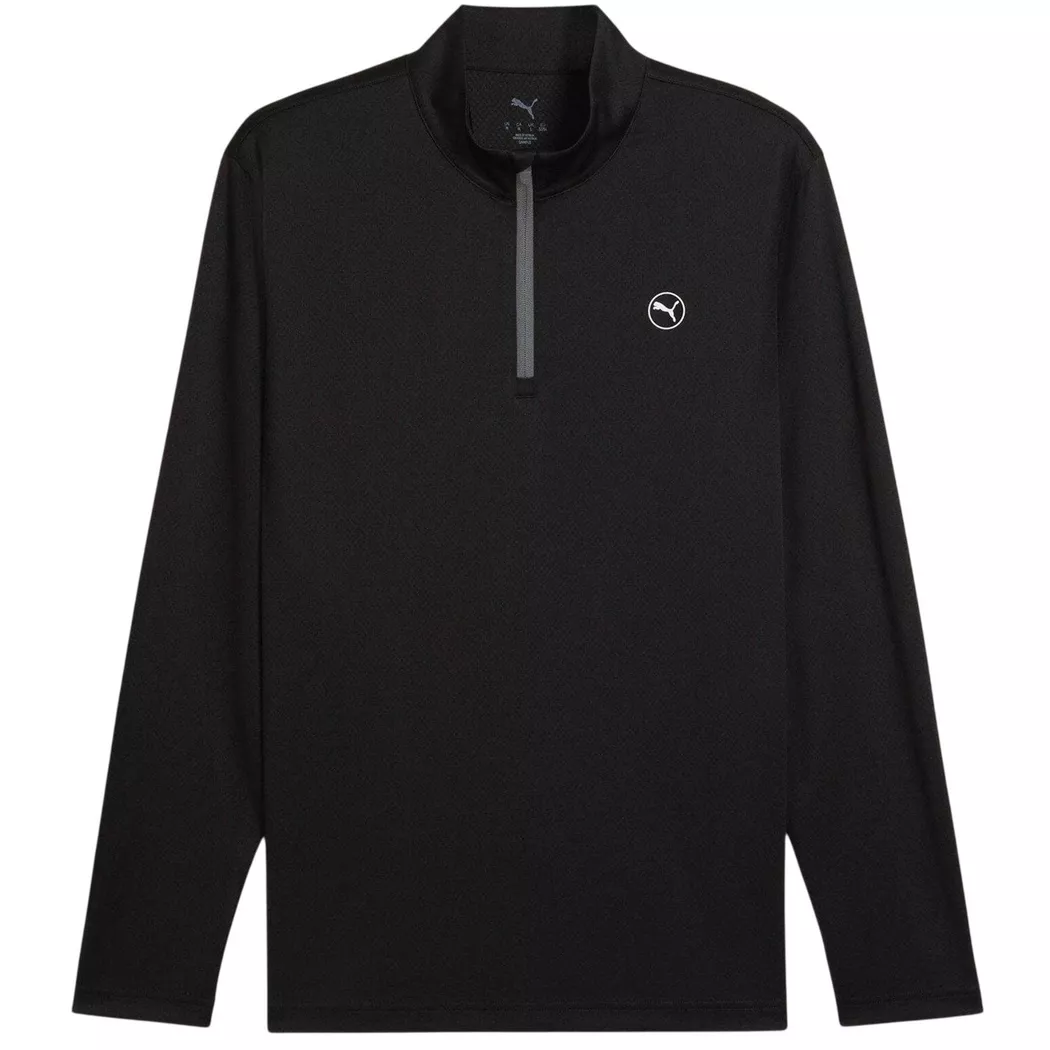 Puma - Pure 2.0 Pullover, Strukturiert, S, Schwarz