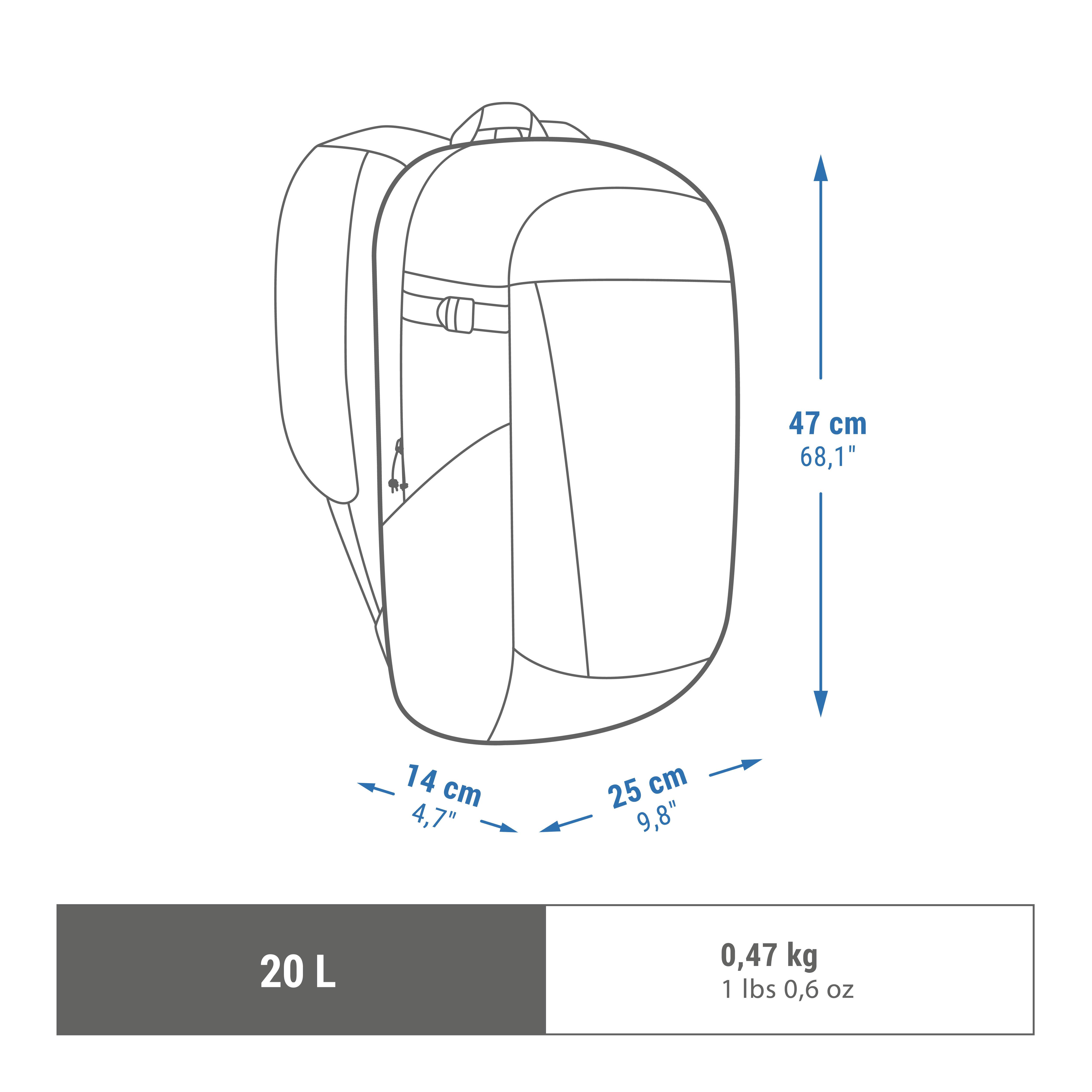 QUECHUA  Rucksack - NH Arpenaz 100 