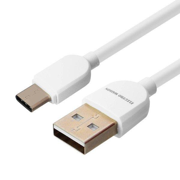 Avizar  USB-C / USB-Ladekabel Weiß 