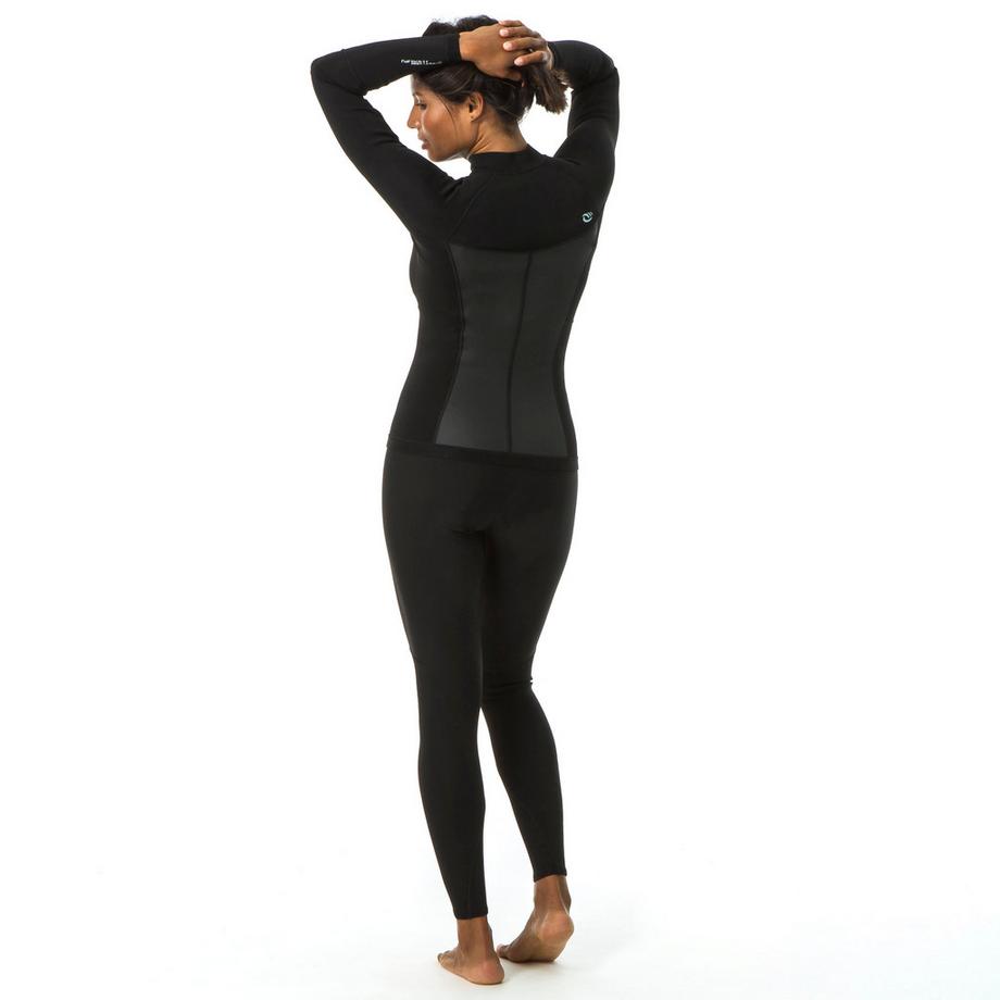OLAIAN  Top neoprene donna esperta zip 1.5 mm 