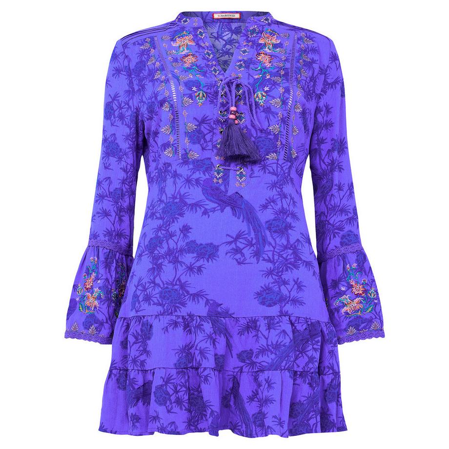 Joe Browns Tunica Dettaglio Pizzo Motivo Uccello  