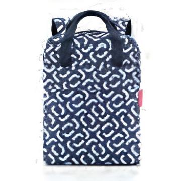 Reisenthel allday backpack m sac à dos Sac à dos normal Bleu, Blanc Polyester