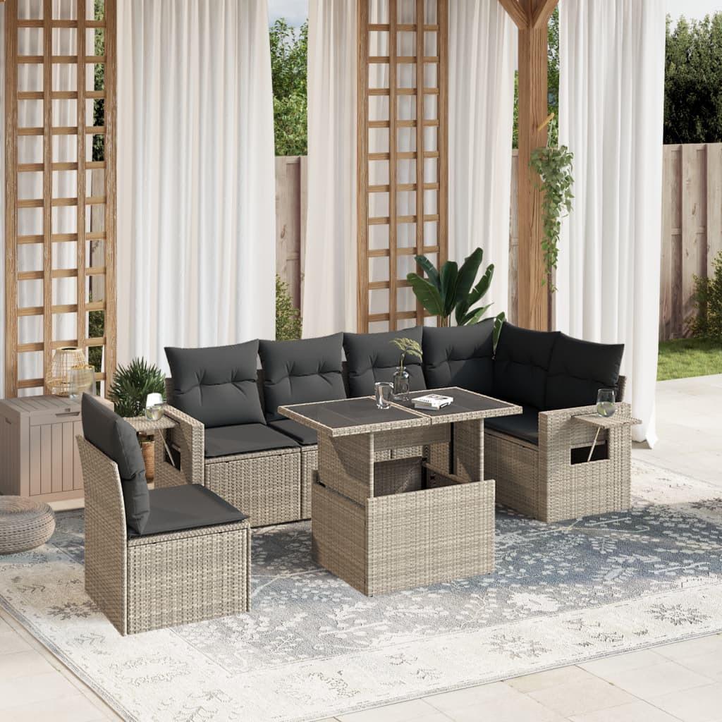 VidaXL Garten sofagarnitur poly-rattan  