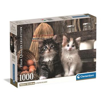 Puzzle Süsse Kätzchen (1000Teile)