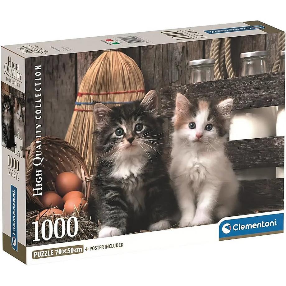 Puzzle Süsse Kätzchen (1000Teile)