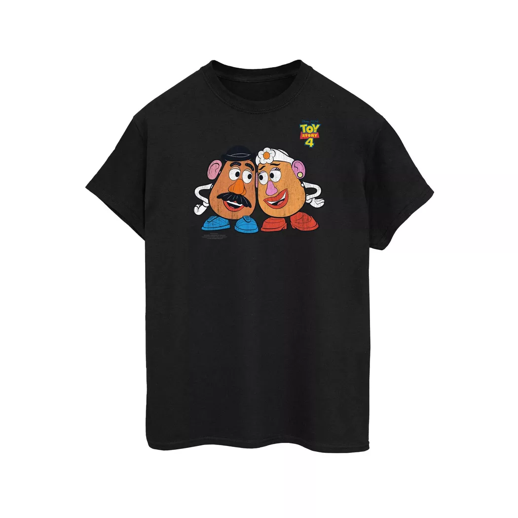 Disney - Toy Story 4 TShirt, für Damen, Schwarz, Größe XL