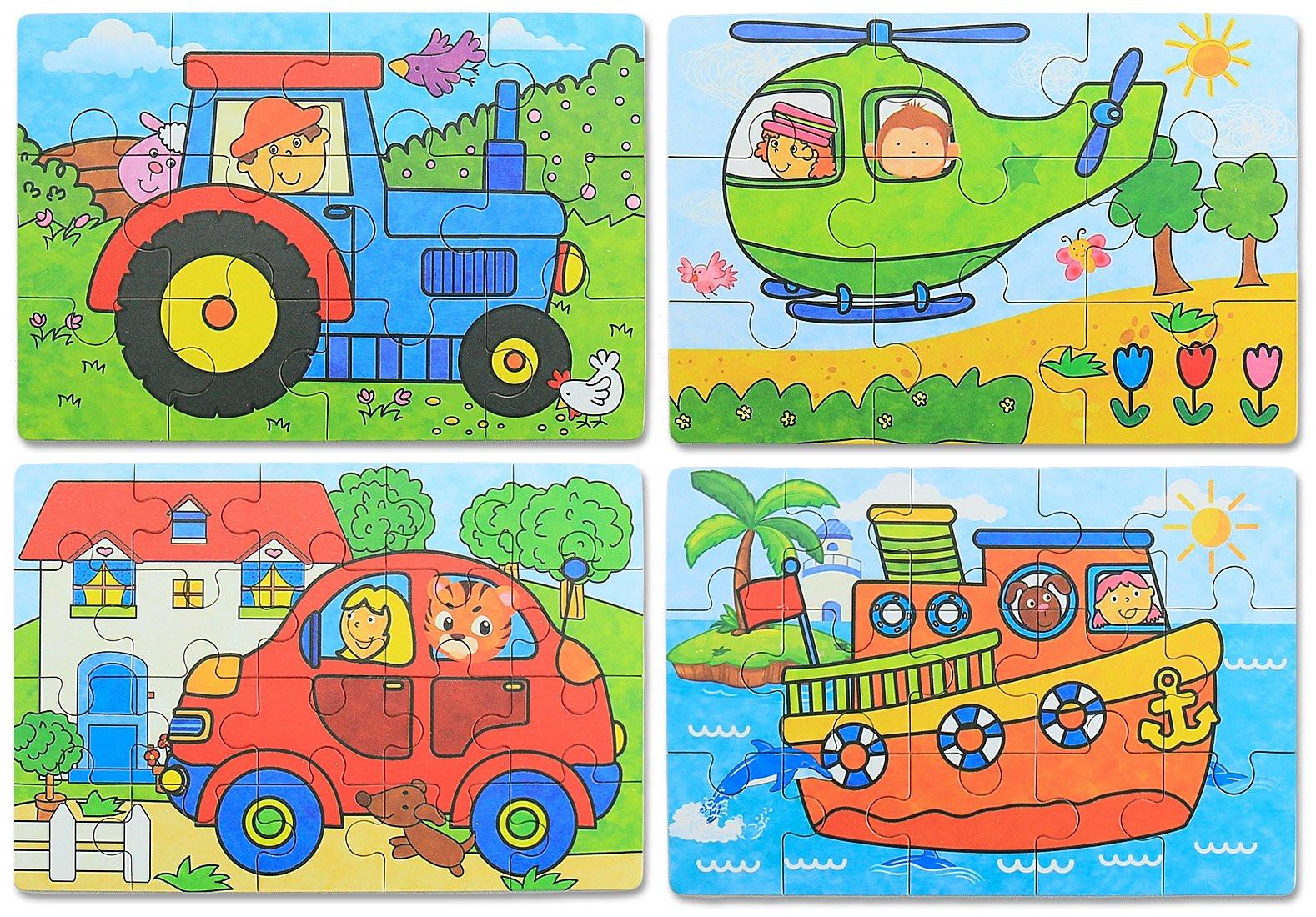 Activity-board  Puzzle pour enfants 64 pièces Puzzle pour enfants Quatre niveaux de difficulté 