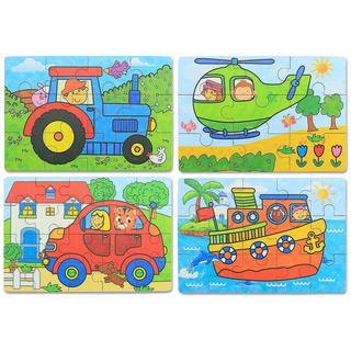 Activity-board  Puzzle pour enfants 64 pièces Puzzle pour enfants Quatre niveaux de difficulté 