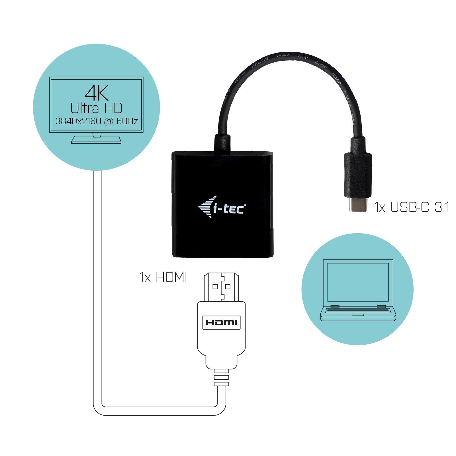 i-tec  i-tec USB-C HDMI Adapter 4K/60 Hz 