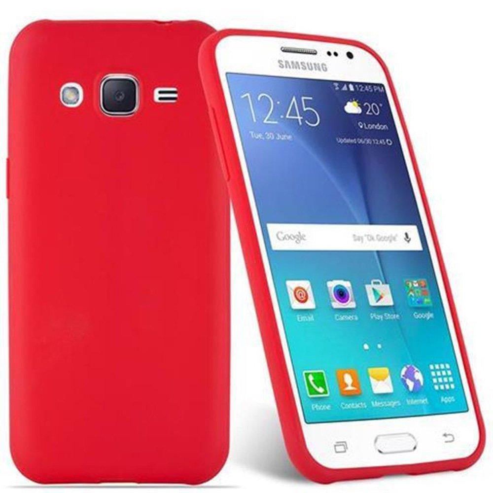 Cadorabo  Housse compatible avec Samsung Galaxy J2 2015 - Coque de protection en silicone TPU flexible 