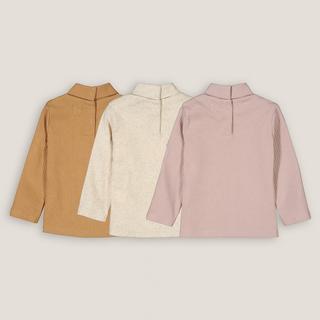 La Redoute Collections  Lot de 3 sous-pulls en côtes 