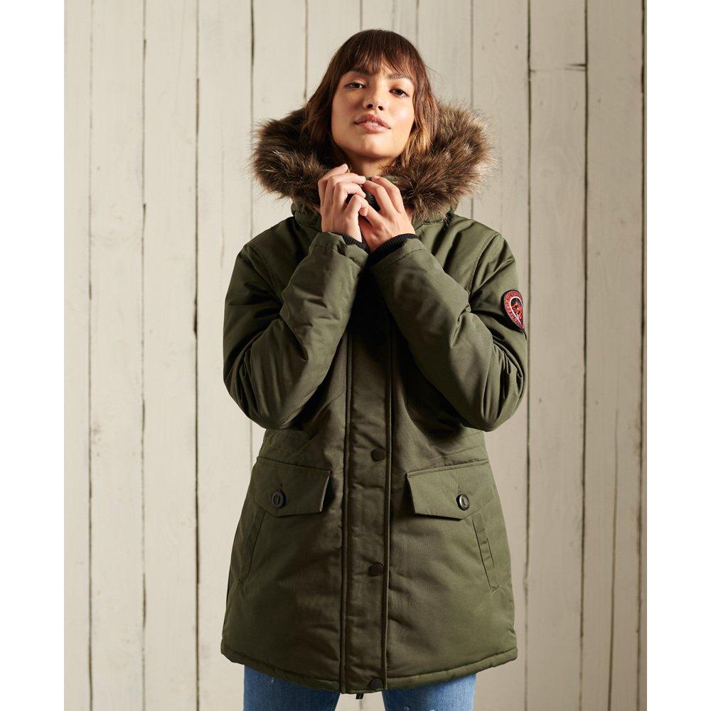 Superdry  parka für damen  everest 