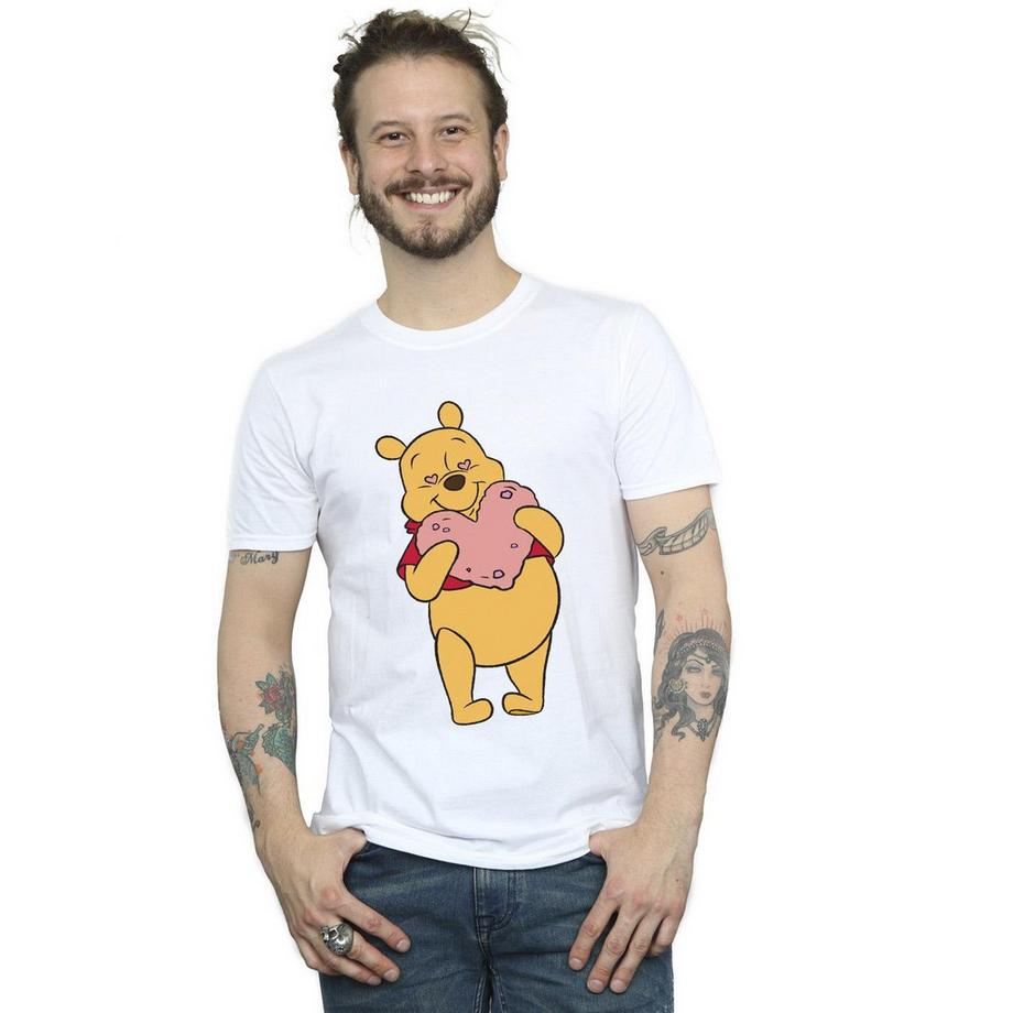 Disney Winnie l'Ourson Coeur Imprimé T-Shirt  
