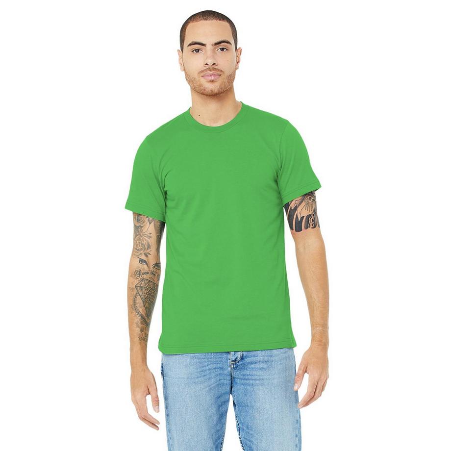 Bella + Canvas Canvas Maglietta Jersey Girocollo Maniche Corte  