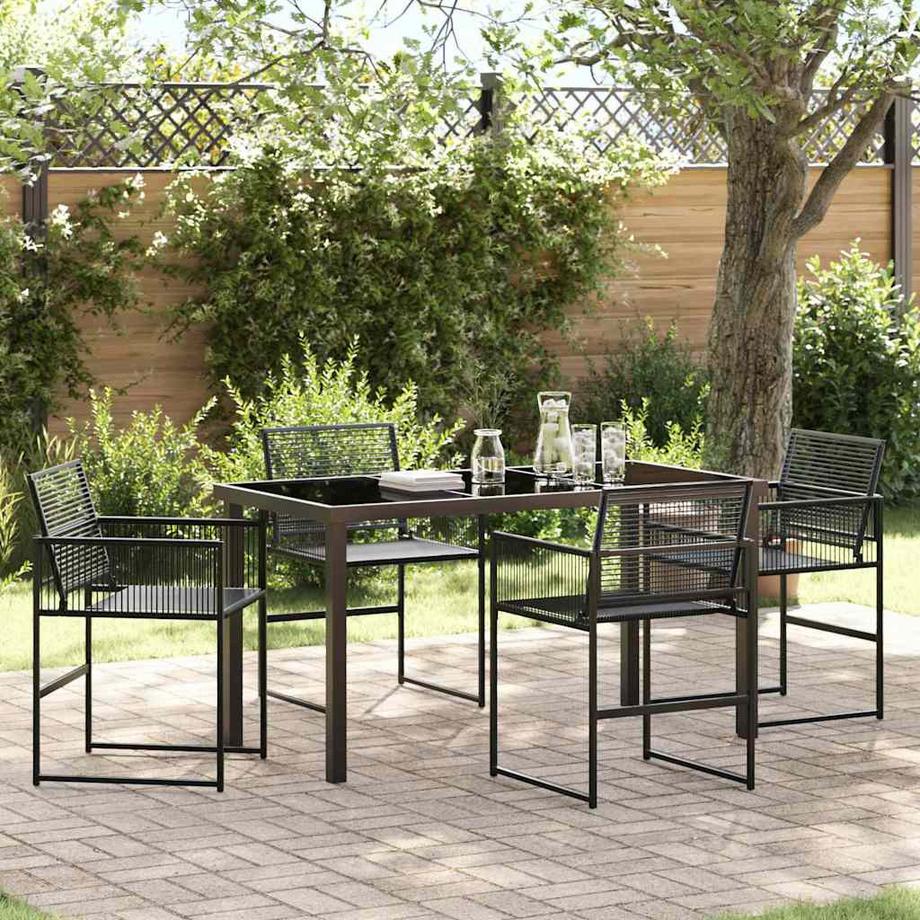 VidaXL Outdoortisch-set poly-rattan  