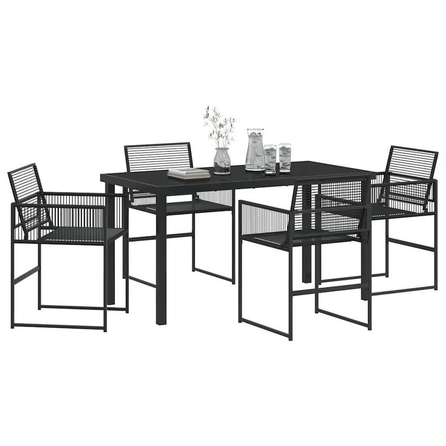 VidaXL Outdoortisch-set poly-rattan  