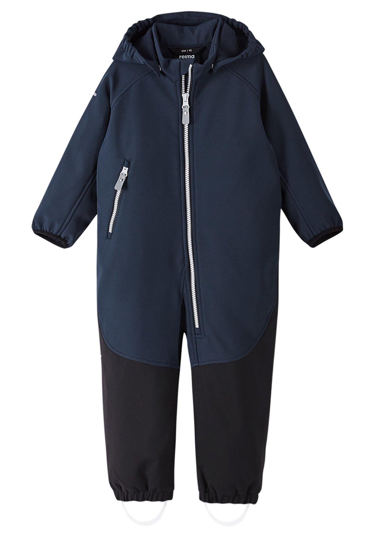 Reima  Kleinkinder Softshell Overall Mjosa Navy 