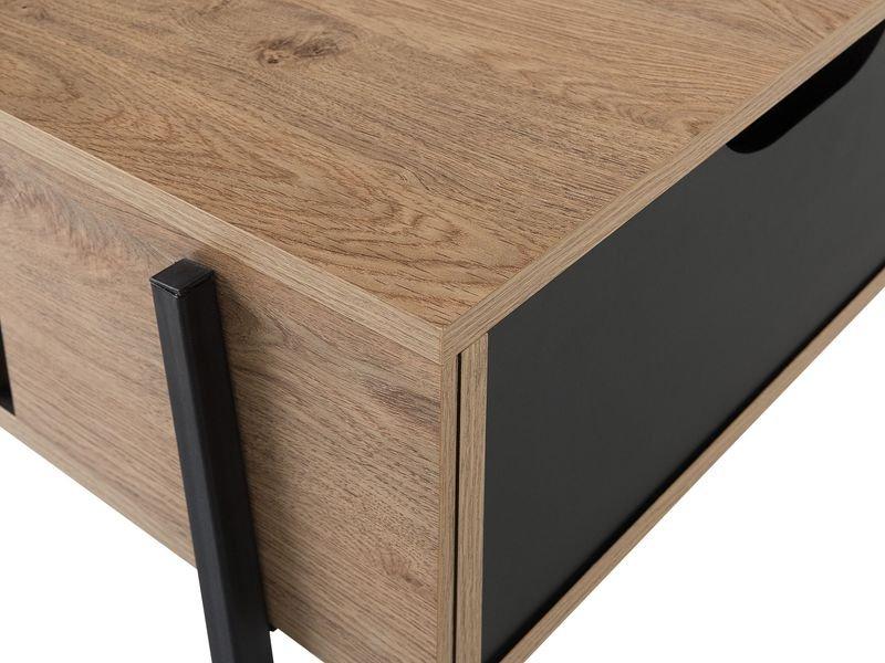 Beliani Table basse en Panneau de particules Industriel BLACKPOOL  