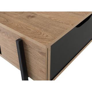 Beliani Table basse en Panneau de particules Industriel BLACKPOOL  