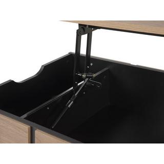 Beliani Table basse en Panneau de particules Industriel BLACKPOOL  