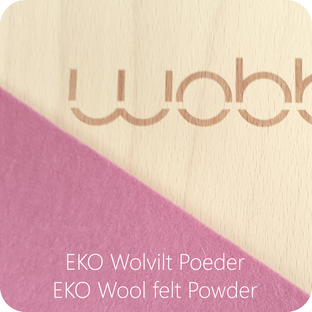 Wobbel  Fleece Rosé Wobbel Original transparent lacquer 