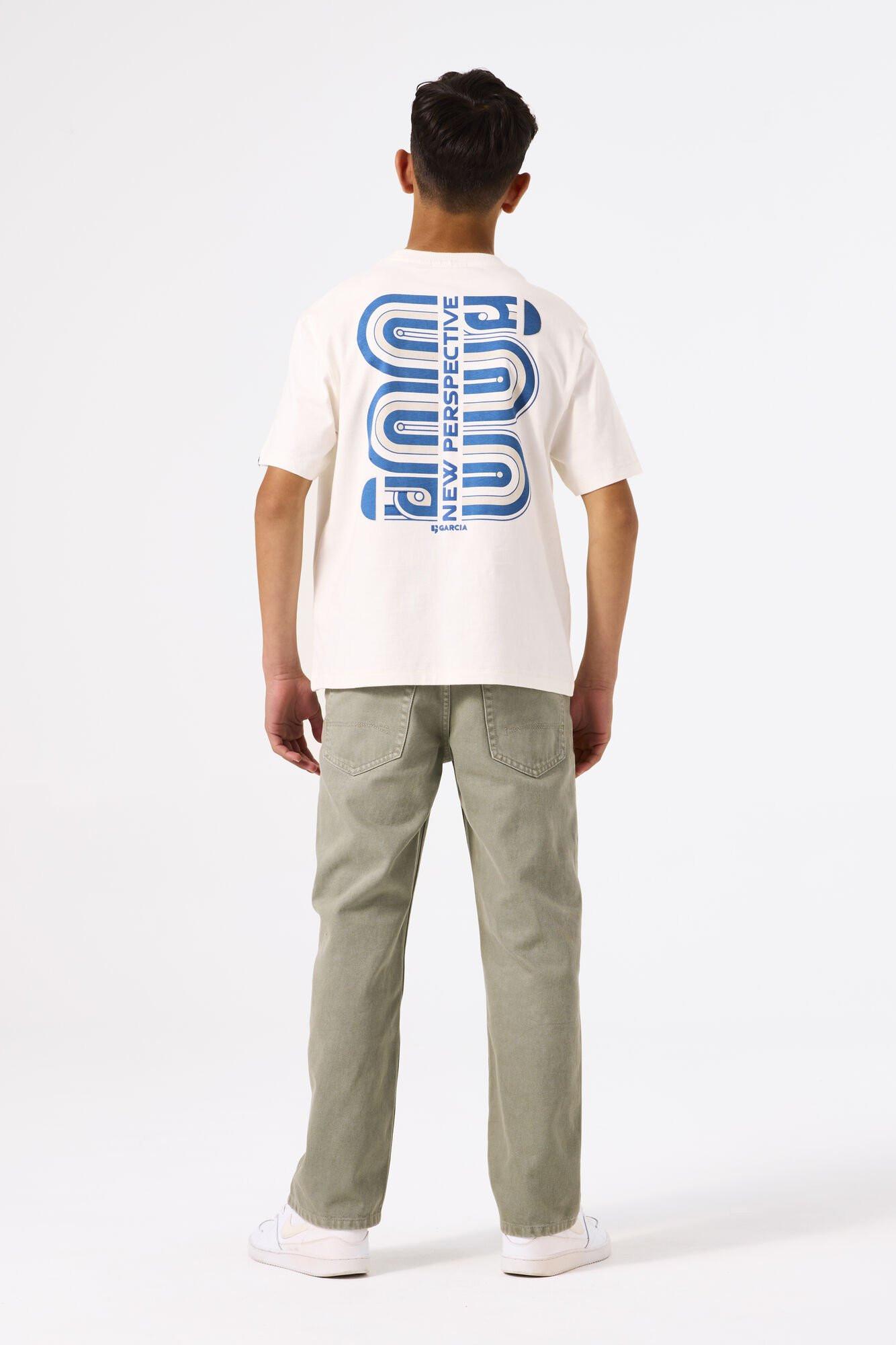 GARCIA  Jungen T-Shirt off white 