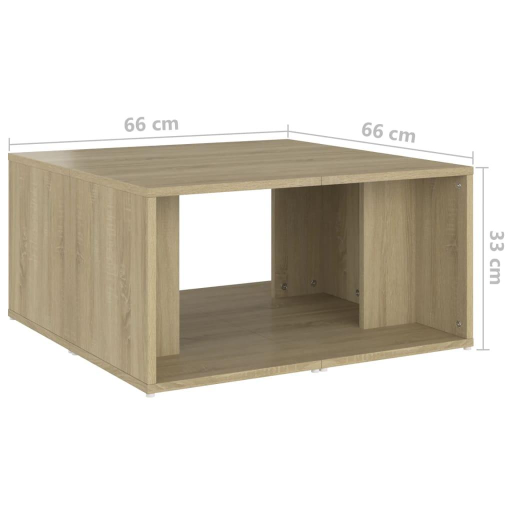 VidaXL Table basse bois d'ingénierie  