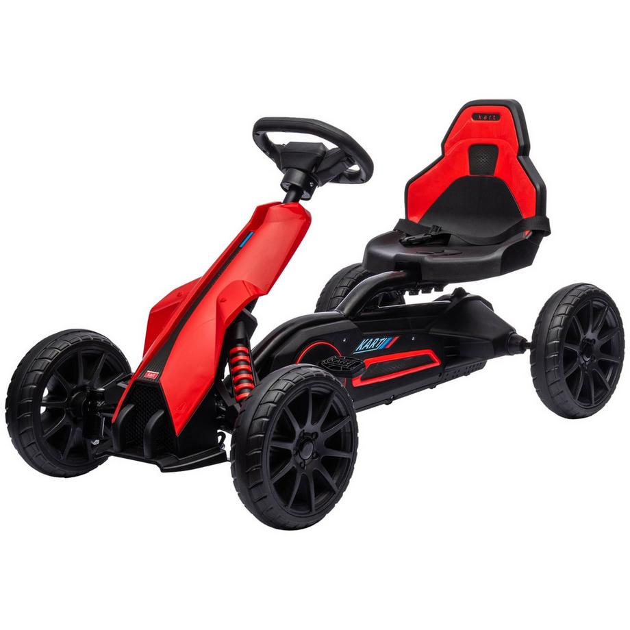 Northio  Gokart, Kinderfahrzeug Mit Verstellbarem Sitz, Tretfahrzeug, Tretauto Mit Handbremse, Kettcar Für Kinder Im Alter Von 3-8 Jahren 