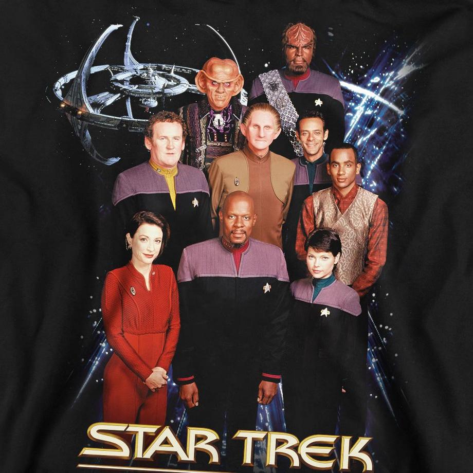 Star Trek DS9 Bedrucktes Regular Fit Sweatshirt  